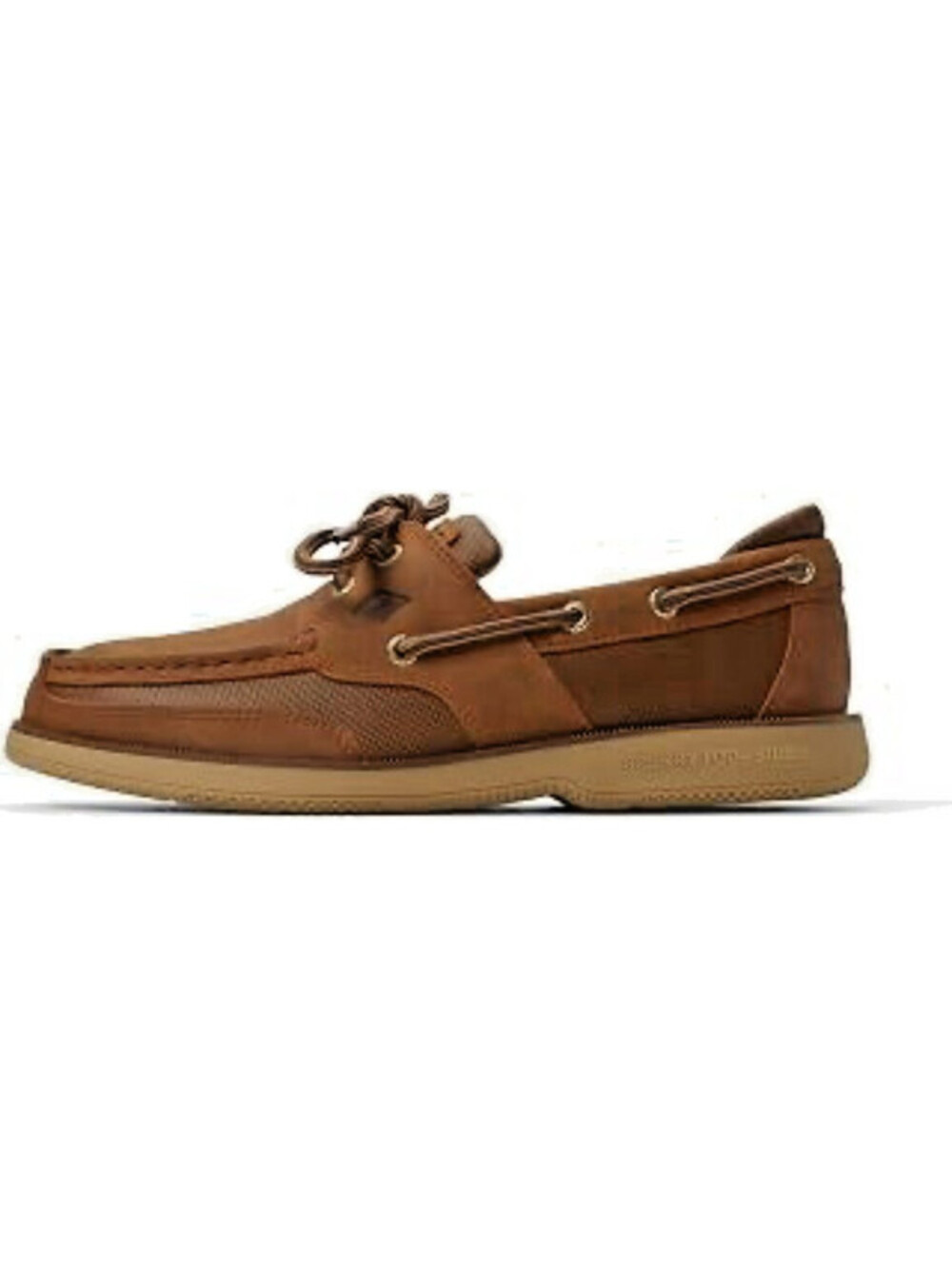 Sperry Top Sider Surveyor 2 Boat Shoes Brown Leather 2 Eye Men's Size 9W